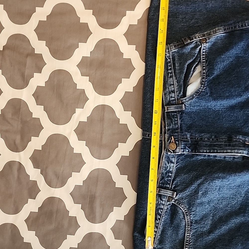 Vintage Eddie Bauer Blue Denim Maxi Skirt 18 - Picture 11 of 11